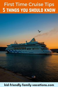 First time cruise tips - 5 things every first time cruiser should know including choosing your cruise line and what to pack!