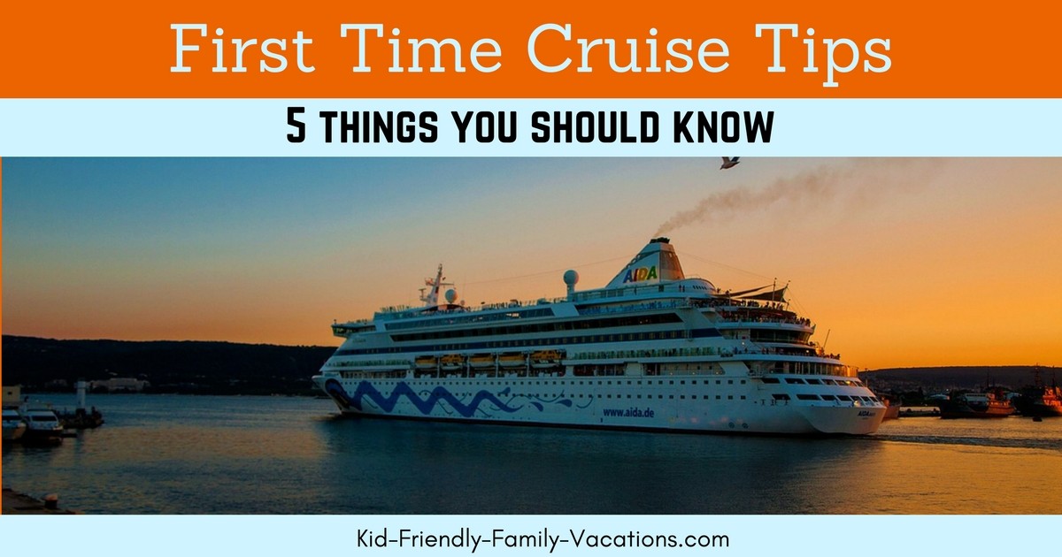 First time cruise tips - 5 things every first time cruiser should know including choosing your cruise line and what to pack!