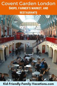 Covent Garden London - The freshest produce, restaurants, hotels, and shops - and a little history of the city