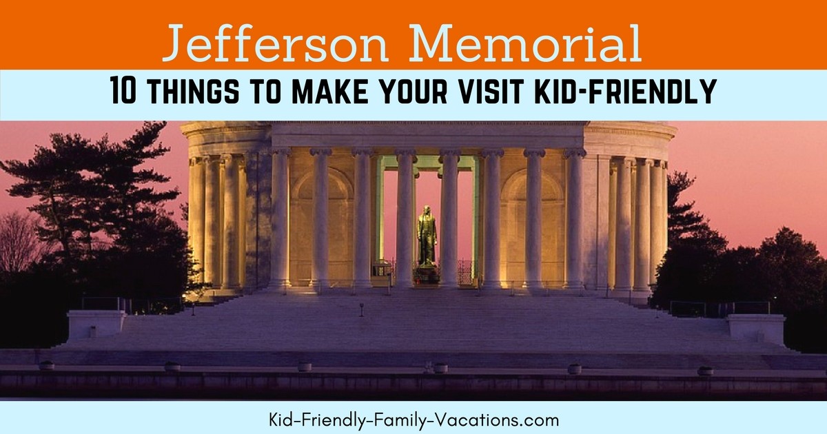 The Jefferson Memorial will not only open the eyes of children to history but will teach appreciation of the architectural beauty of the structure