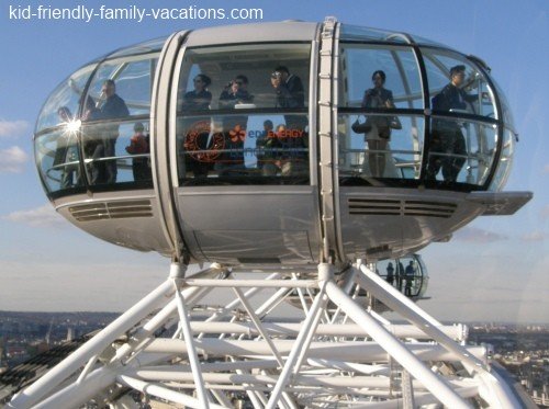london eye capsule: london england vacation