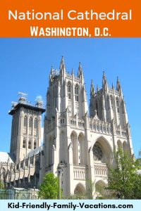 The National Cathedral Washington DC is open to visitors daily. It is a Magnifigant piece of Architecture and the US National House of Prayer
