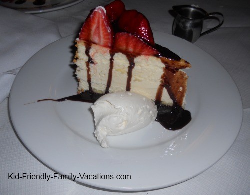 new york city travel with kids cheesecake