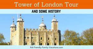 The Tower of London - A Prison, now a Tourist Destination. You will see the Crown Jewels, Yeoman Warders (beefeaters) and people in period costume!