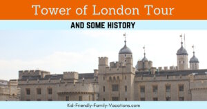 The Tower of London - A Prison, now a Tourist Destination. You will see the Crown Jewels, Yeoman Warders (beefeaters) and people in period costume!