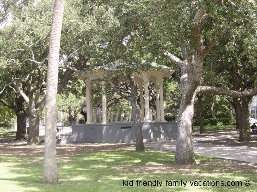 the battery gazebo charleston vacations