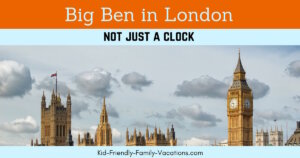 Big Ben London is a historical icon. Its not just a clock - it is a part of London England's history and is part of Westminster Palace!