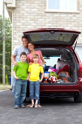 family travel fun - car travel