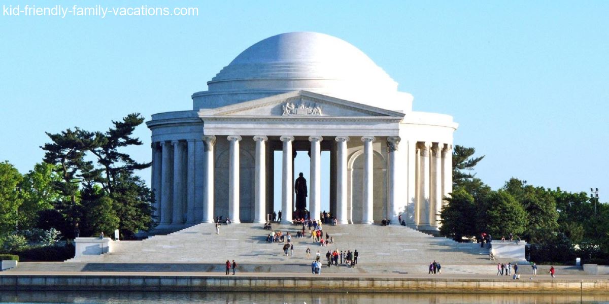 jefferson memorial washington dc for kids