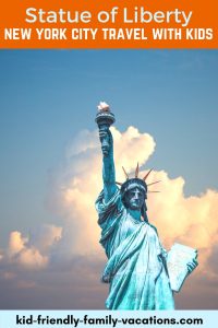 The Statue of Liberty is an iconic piece of American History and has deep meaning for the United States. Be sure to tour and visit Ellis Island.