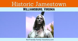 Historic Jamestown Settlement in Virginia - Wander through history in . See how how life in the US was lived in the 1670s.