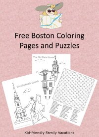 Boston Coloring Pages