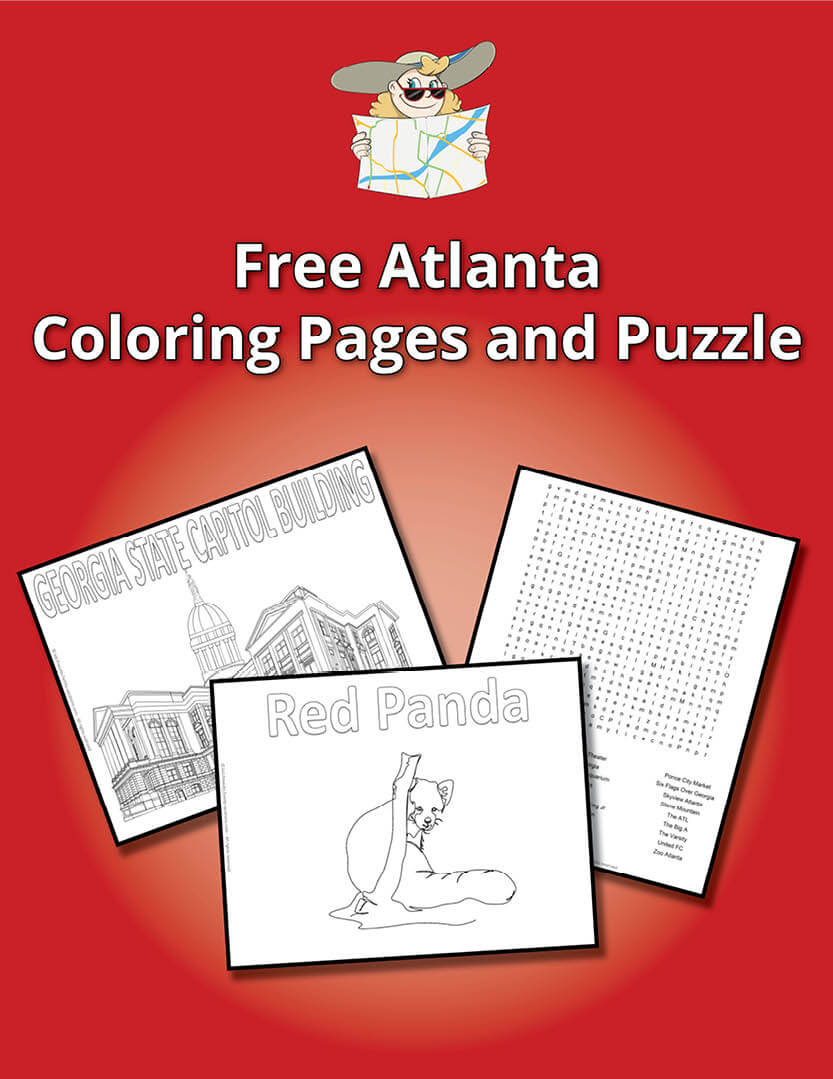 Atlanta Coloring Pages Image